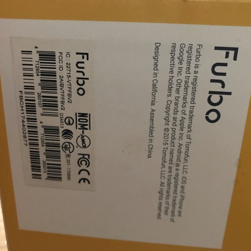 Furbo Dog wifi camera shoots treats like new. Treats sold separately. Like new. - Picture 6 of 6